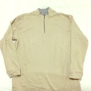 Men's Medium Premise 100% cotton Half Zip Fleece